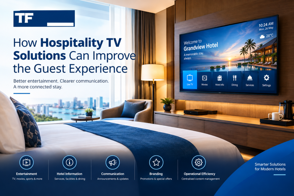 How Hospitality TV Solutions Can Improve the Guest Experience